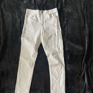 white jeans